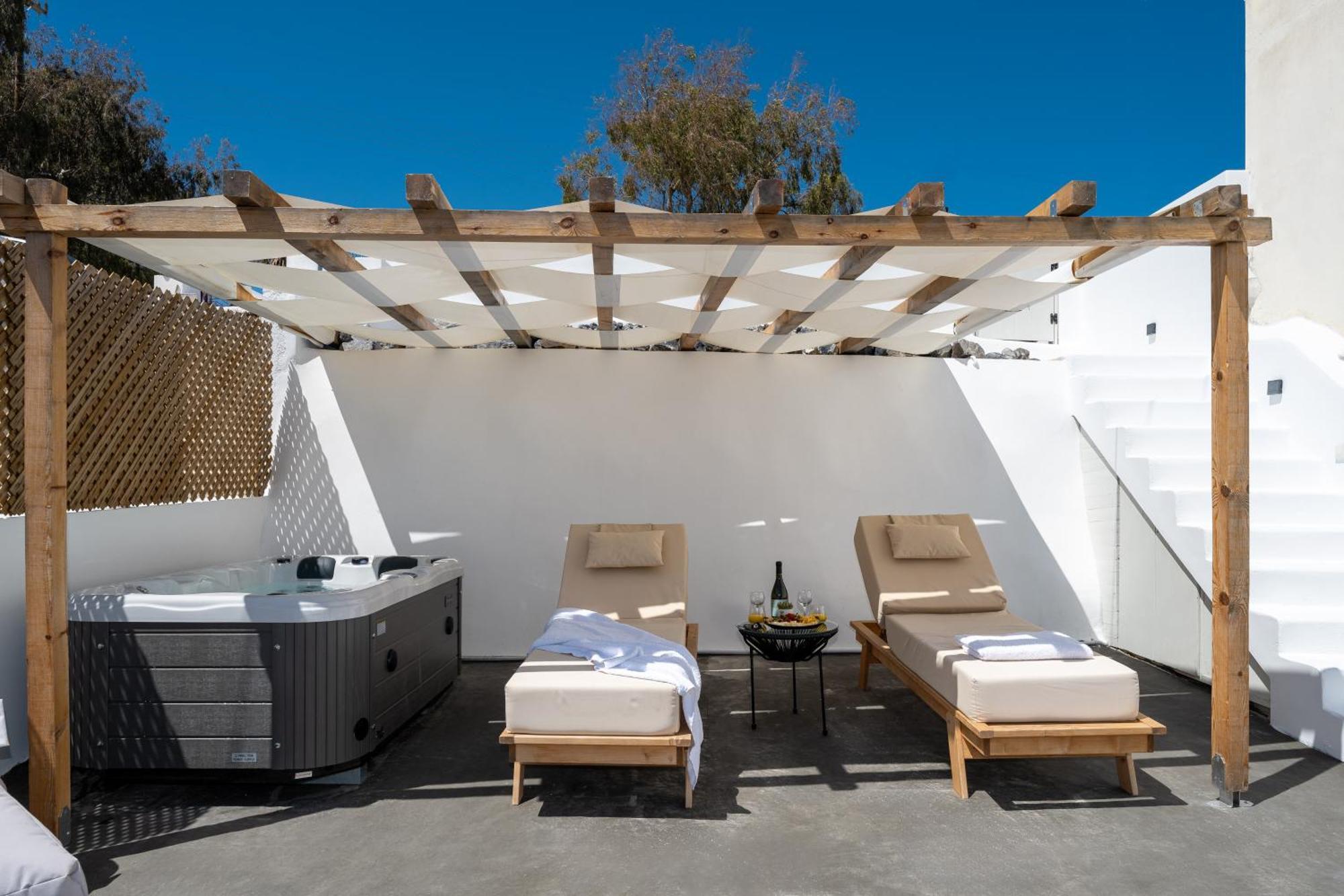 Angeleve Villa With Private Jacuzzi Φηρά Εξωτερικό φωτογραφία